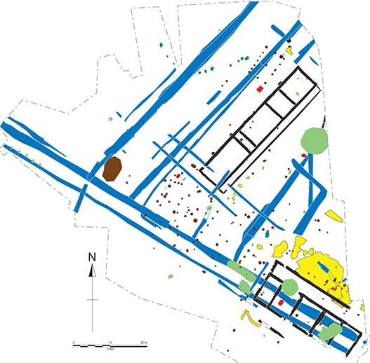 Figure 1 - Plan général des vestiges